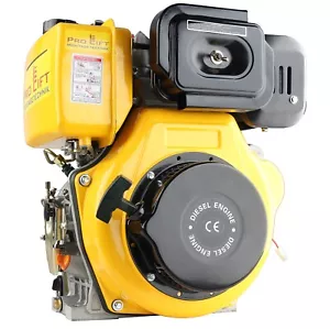 Dieselmotor 10PS E-Starter + Handseilstarter Einzylinder 7,2kW Standmotor W2550 - Bild 1 von 5