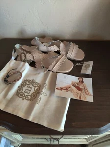 NEW Leather Ivory BaliElf Mermaid Sandals - Picture 1 of 9