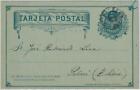 64811 - CHILI - HISTOIRE POSTALE : CARTE DE PAPETERIE POSTALE 1 cent COLUMBUS 1887