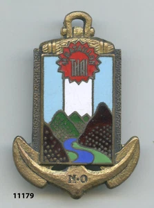 Abzeichen Kolonialtruppen, 1 Gutschein.  THAI, (dunkelbraun) - Bild 1 von 1