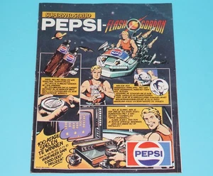 PEPSI FLASH GORDON COMPETITION MAGAZINE ADVERT 1981 EPPO BENELUX - Picture 1 of 1