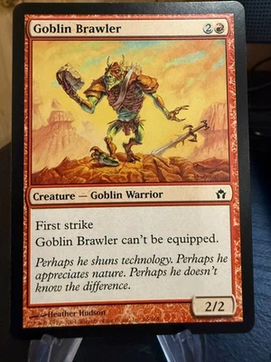 MTG Magic the Gathering Fifth Dawn Goblin Brawler - Image 1 of 2