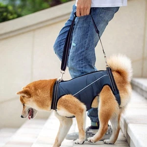 Pet Dogs Mobility Aids Support Sling For Back Legs Hip Lifting Harness Brace - Picture 1 of 14