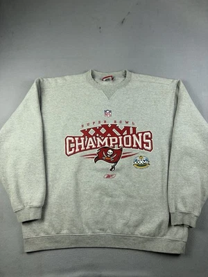Sudadera De Colección Tampa Bay Buccaneers Talla XL Gris Super Bowl Champions NFL Foto 1 de 4