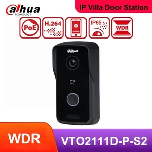 Dahua VTO2111D-P-S2 PoE 2-Way Talk WDR IP65 IP Villa Door Station Video Intercom - Picture 1 of 10