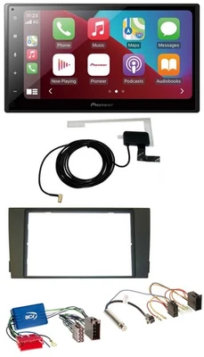Pioneer USB Bluetooth DAB MP3 2DIN Autoradio für Audi A6 C5 01-05 Aktivsystem Mi - Bild 1 von 4