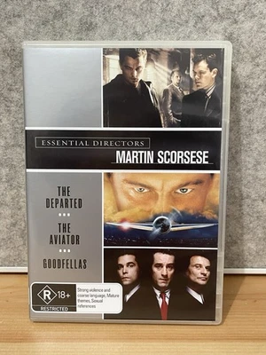 Essential Directors: Martin Scorsese (DVD, 2007, 3-Disc Set) Region 4 - Preowned - image 1 of 2