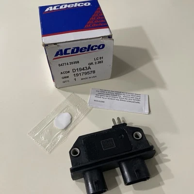 Оригинальный модуль управления зажиганием ACDelco D1943A оборудование GM 19179578 от оригинального производителя - Изображение 1 из 4