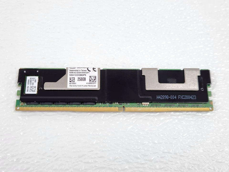 Intel NMA1XXD256GPS 256GB (1x256GB) PC4-2666 DDR4 Persistent Memory - Image 1 of 4