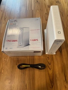 ARRIS SVG2482AC DOCSIS 3.0 Voice Cable Modem with Dual-Band Wi-Fi Router - White - Bild 1 von 1