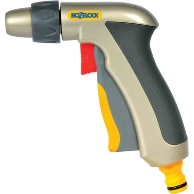 Hozelock Metal Jet Plus Spray Gun with 3 Patterns for Garden Hose Watering - Image 1 of 3
