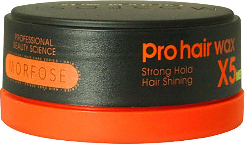 Morfose Pro Hair Wax X5 Strong Hold Orange / Men 150 ml - Bild 1 von 1