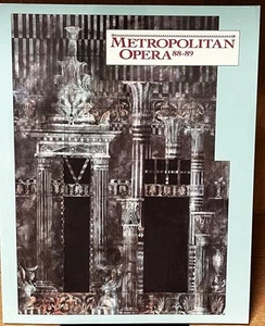 Metropolitan Opera 88-89 raro - Imagen 1 de 5