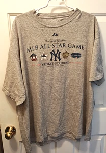 Majestic New York Yankees 2008 MLB All Star Game T Shirt Yankee Stadium Size 2XL - Picture 1 of 4