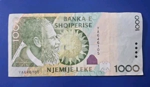 Albanien 1000 Leke, 2011, P-73b Banknote - Bild 1 von 2