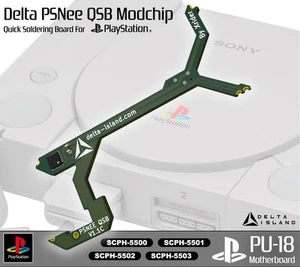 PS1 Modchip Puce PU-18 SCPH-5501 SCPH-5502 5503 - Import and backup region free - Bild 1 von 5