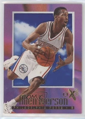 1996-97 Skybox E-X2000 Allen Iverson #53 Rookie RC HOF - Image 1 of 2
