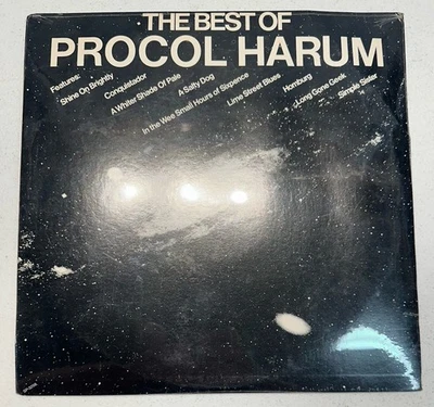 Procol Harum The Best Of Procol Harum Lp SP-3259 Vinyl 1982 Factory Sealed - Image 1 of 2
