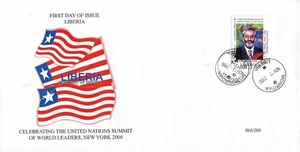 Liberia 1999 Raro FDC Francia España Andorra Primer Ministro Marc Forne Molne MNH - Imagen 1 de 2