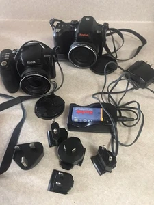 Pair Of Kodak Digital Camera EasyShare Vintage Pre Owned Untested-extras - Picture 1 of 8