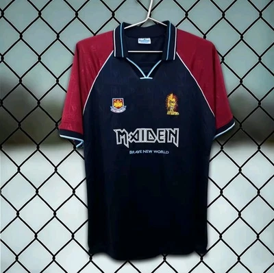 West Ham United Hammers 1999 Maiden Football Kit Soccer jersey   XL - Image 1 of 4