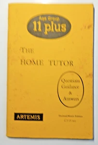 The Home Tutor for age group 11 plus by E A Cox 1984 Artemis Press paperback - Bild 1 von 11