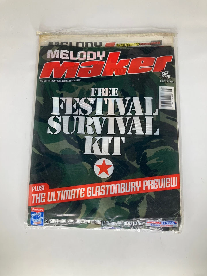 Melody Maker Magazine June 26 1999 Festival Survival Kit Muse Underworld Travis - Image 1 of 4