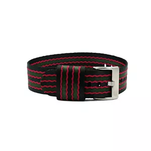 Uhrenarmband Nylon in Bond von Jelsdal - 20 mm - Ersatz-Armband - Bild 1 von 3