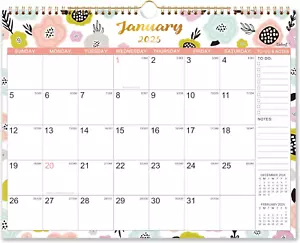2025 Wall Calendar - 2025 Calendar from Jan. 2024 to Dec. 2025, 14.75‘’ X 11.5‘’ - Picture 1 of 12