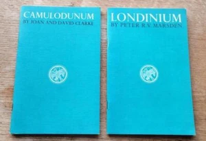 2 books Camulodunum J + D Clarke & Londinium Peter Marsden History Patch series - Picture 1 of 1