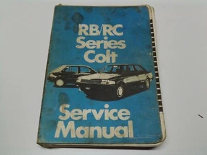 Factory Mitsubishi RB/RC Series Colt Service Manual 1984 AW306229 - Picture 1 of 5