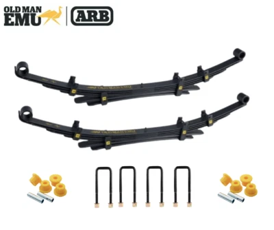ARB/OME Rear Leaf Springs 2.5" Lift w/U-Bolts/Bushings For 05-23 Toyota Tacoma - Image 1 of 4