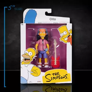 Otto with Guitar Wave 1 Actionfigur | The Simpsons | 5in Scale - Bild 1 von 5