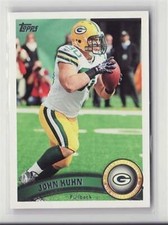 2011 Topps #205 John Kuhn RC ONLY Rookie Card 30+ available - Flat S/H