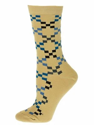 Paquete de 2 pares de calcetines Sierra para mujer de algodón con patrón geométrico W221SQ Foto 1 de 4