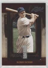2008 Playoff Prime Cuts Jersey Number Jerseys /49 Bobby Doerr #9 HOF