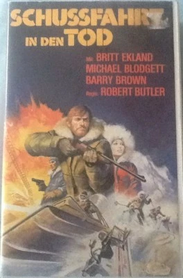 VHS Schussfahrt in den Tod (VMP) Thriller mit Britt Ekland & Barry Brown  - Bild 1 von 4