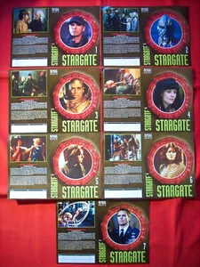 VHS Videocover 7x Stück für Science Fiction Serie STARGATE - Bild 1 von 1