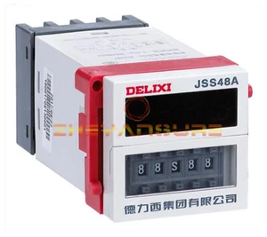 1PCS New Delixi JSS48A 0.01s-99h99min Time Relay 220VAC - Picture 1 of 4