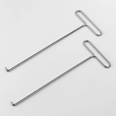 Mercedes-Benz 2 Tacho Ausziehhaken Haken Auszieher Satz Set Werkzeug Edelstahl - Bild 1 von 2