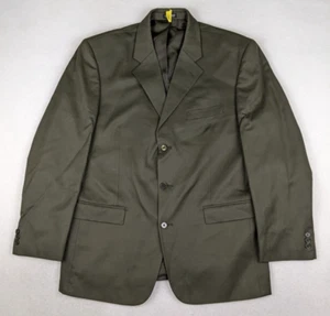 NICK HILTON - MEN'S GREEN WOOL BLAZER SUIT JACKET SPORT COAT - SIZE 42R - Picture 1 of 10