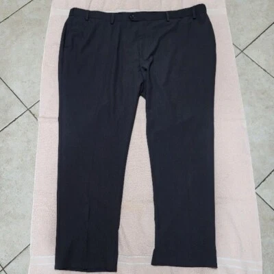 Pantalones de vestir GS Perfect Fit grandes gris oscuro para hombre - talla 54x32 Foto 1 de 4