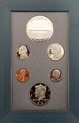 1997 UNITED STATES 6 COIN BOTANIC GARDEN PRESTIGE SET ORIGINAL BOX + COA - Image 1 of 4