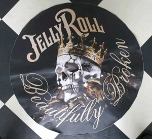 Riesen Jellyroll Aufkleber schön defekt - Bild 1 von 3