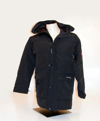 Canada Goose 4567 JM Giacca Parka Uomo Nera Taglia M – PULITO PROFESSIONALMENTE