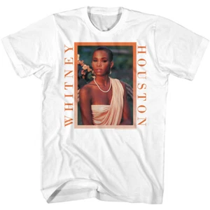 Whitney Houston selbstbetiteltes Debütalbum Herren T-Shirt R&B Popmusik Merch - Bild 1 von 3