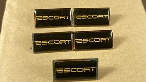 Vintage Escort Ford Motor Company Pin Club Abzeichen Hemd Mütze Krawatte Tac Menge 5 - Bild 1 von 3