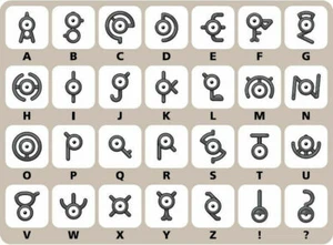 Pokémon sin usar letra A - Z - comercio - describir - Imagen 1 de 1