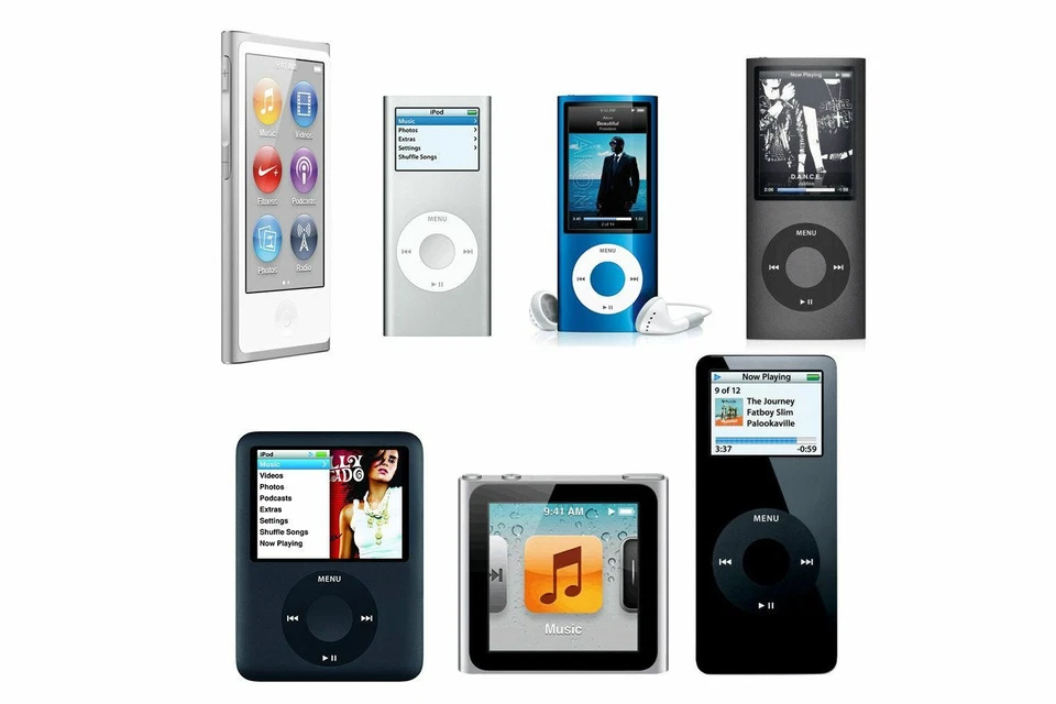 Apple iPod Nano 1st 2nd 3rd 4th 5th 6th 7th - 1GB 2GB 4GB 8GB 16GB - All Colours - Image 1 of 1