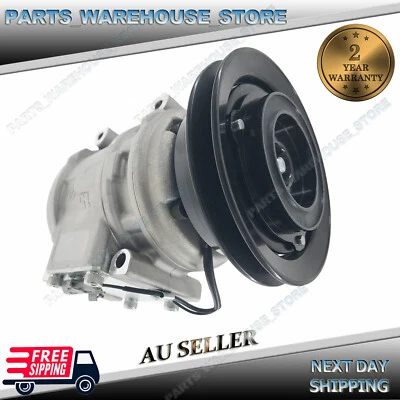 Air Con AC Compressor for Toyota Landcruiser HZJ105R HDJ100R 4.2L 1HZ 1998 - 07 - image 1 of 4